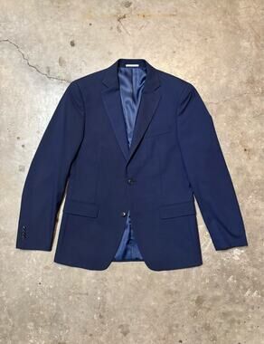 Alfani Slim 3-piece suit Navy 38R
